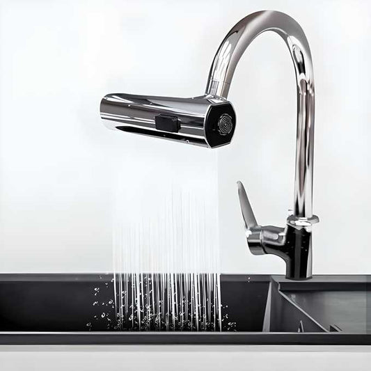 3 in 1 360� Waterfall Kitchen Faucet, Touch Faucet, Extender for Kitchen Sink  4.9 ***** (5877)